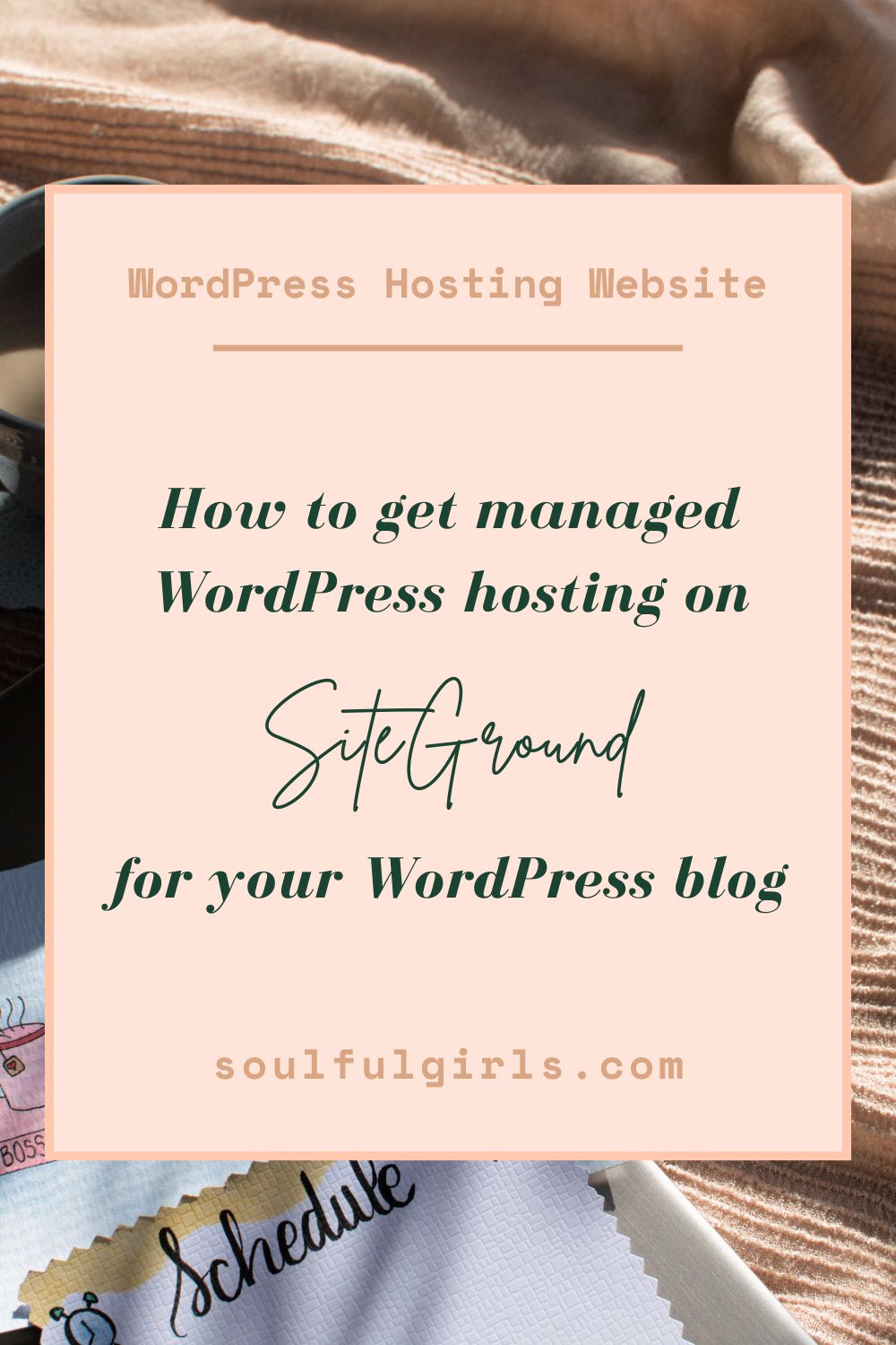 WordPress hosting website. How to get managed WordPress hosting on SiteGround for your WordPress blog.