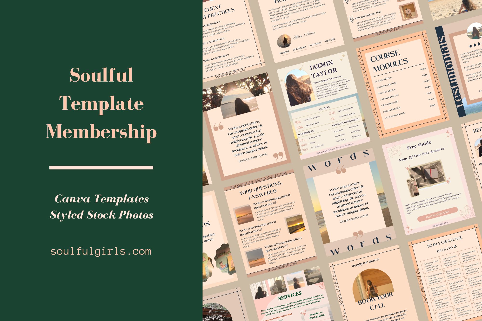 Soulful Template Membership | Soulful Girls Studio