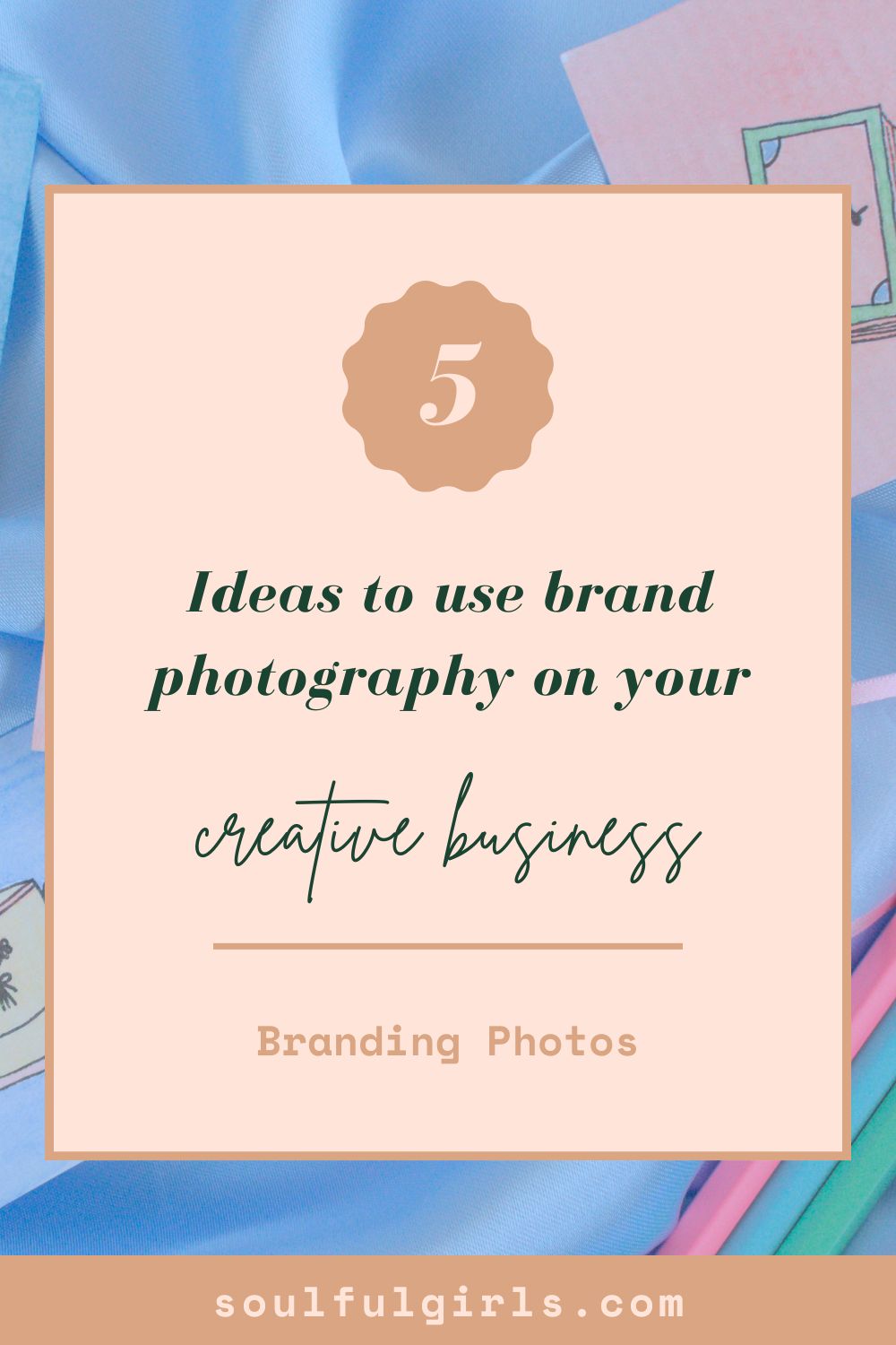 Branding photos. 5 ideas to use personal brand photography on your creative business.
