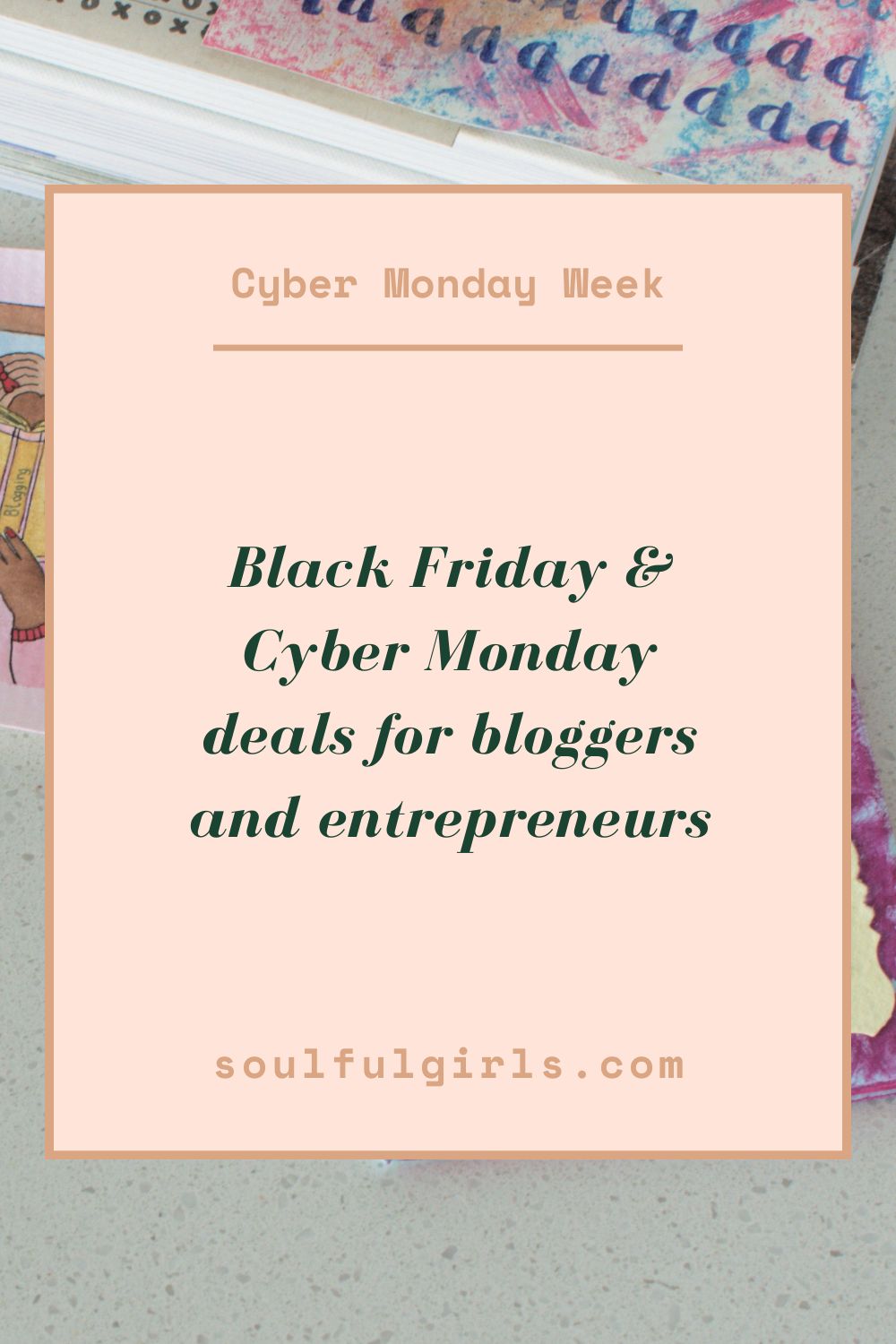 Cyber Monday week. Black Friday and Cyber Monday deals for bloggers and entrepreneurs.
