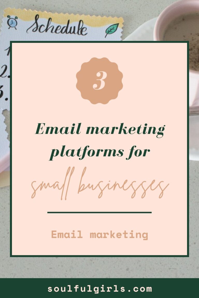 3 email marketing platforms for small businesses. Email marketing.