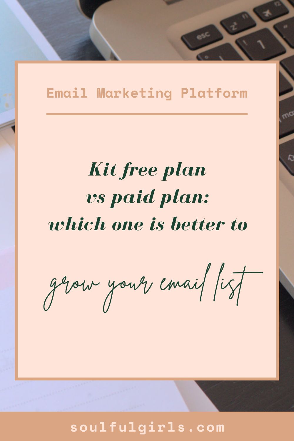 Email marketing platform. Kit free plan vs paid plan: which one is better to grow your email list?